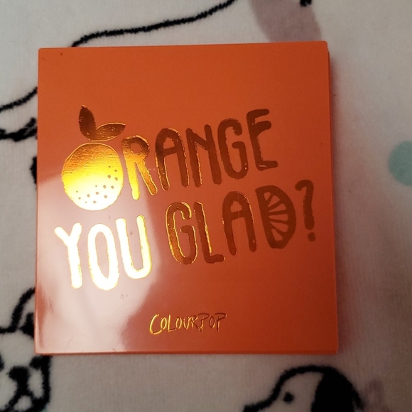 NIB Colourpop Orange You Glad Eyeshadow Palette - Picture 3 of 7